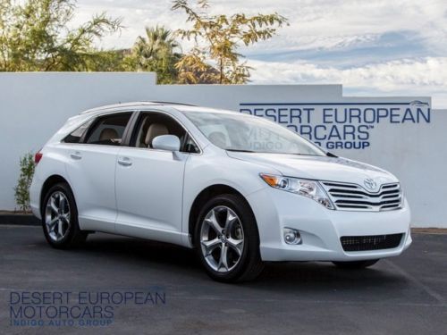 2011 toyota venza blizzard pearl awd v6 convenience package camera push to start