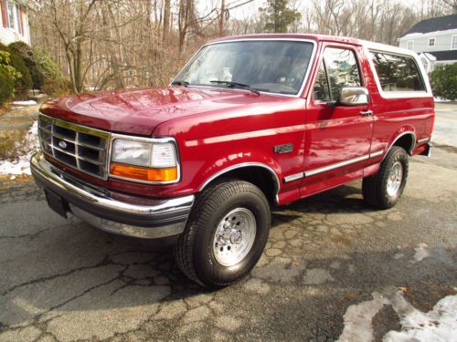 1992 ford bronco ***only 43k actual miles!***like new!! 5.8 liter v8 tow pckge