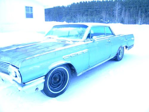 1963 buick electra 225 two door coupe with power leather bucket seats