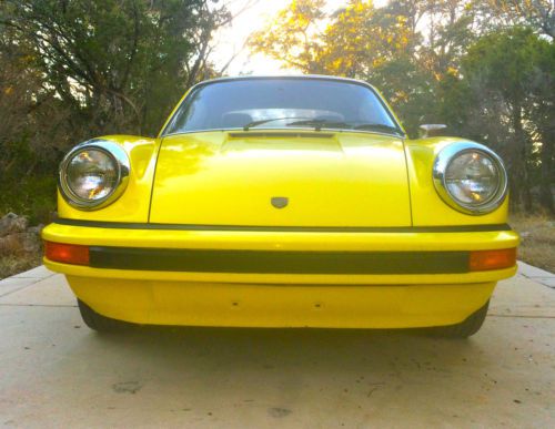 1976 porsche 912e low mileage rust free original california blue plate car