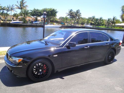 08 bmw 750li*gorgeous in&amp;out*ultimate luxury vehicle*2 owner*no smoker*florida