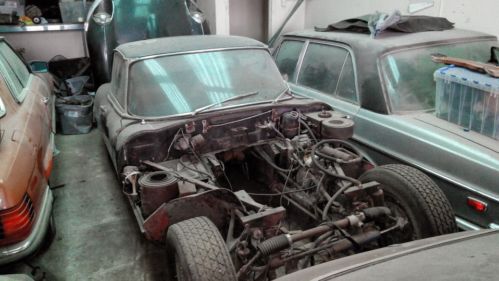 1969 jaguar xke (e-type) 2+2 parts car / project wire wheel, air con ,manual s2