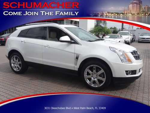 2011 cadillac srx  performance collection leather sunroof clean carfax