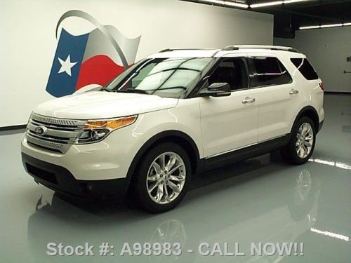 2012 ford explorer leather pano sunroof rear cam 33k mi texas direct auto
