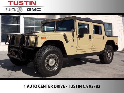 2006 hummer h1 open-top 4dr suv 4wd