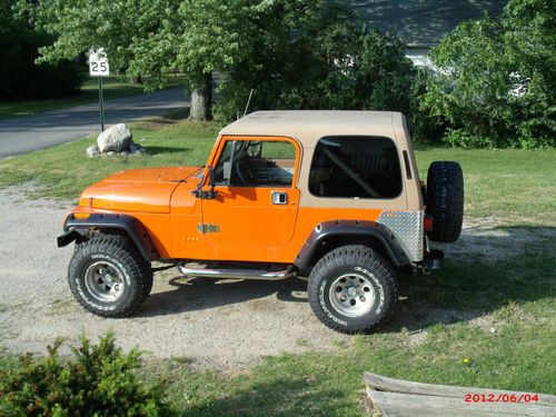 1988 jeep wrangler classic less then 1000 miles on rebuilt 4.0 inline 6