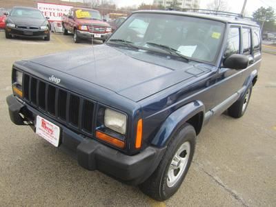 Sport suv 4.0l patriot blue 4x4 4 wheel drive one owner low miles