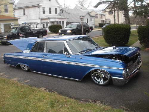 1962 ford galaxie 500 custom bagged 2 dr hardtop lowrider  with videos!!!!!