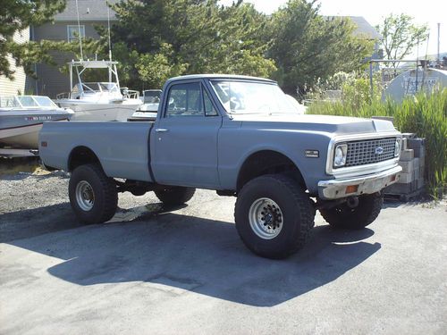 1971 chevy / gmc 4x4 truck****automatic****zz4 crate motor****fuel injection****