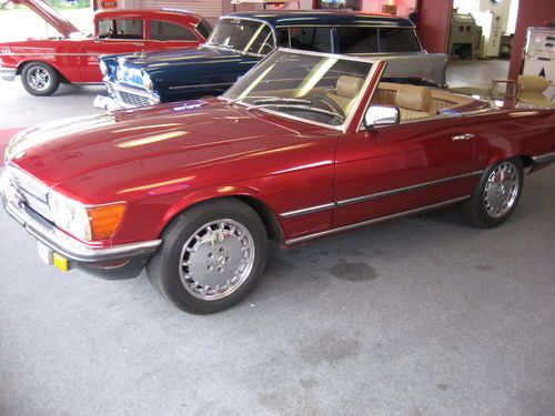 81 mercedes 380sl 2 top roadster,must sell
