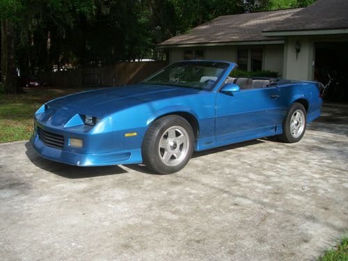 1992 chevy camaro rs convertible florida car no rust possible exchange for ?