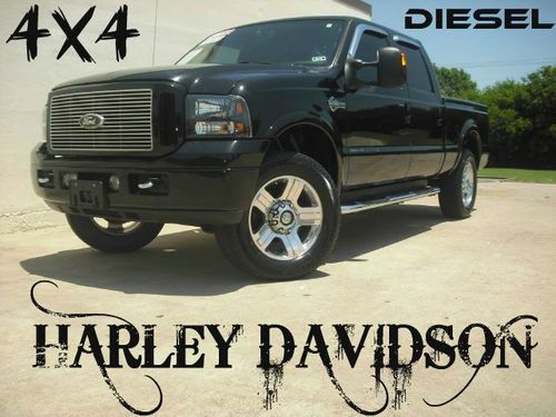 2007 ford f250 4x4 harley davidson diesel, 1 owner, low miles!!!!