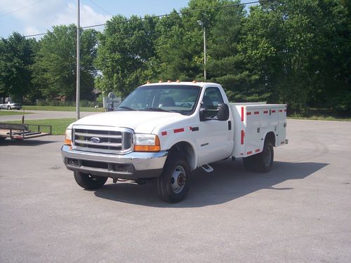 2000 ford f350 regular cab 4x4 with service bed