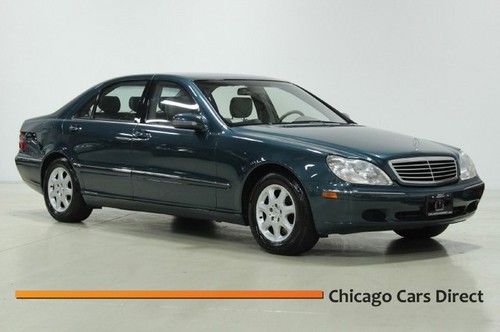 02 s500 sedan 56k low miles! front &amp; rear multi contour heated seats one owner