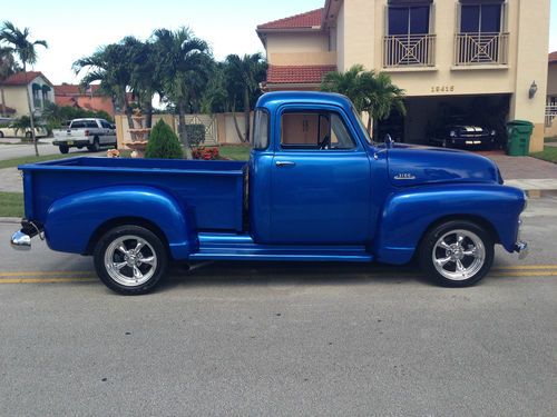 1955 chevrolet 3100 pickup, 5 window on c4 corvette chassis &amp; engine, wicked