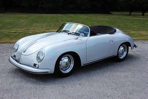 1957 porsche 356 speedster beck reproduction with only 2300 miles