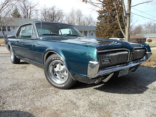 1967 mercury cougar xr7 restored classic muscle car excellent  67 ford 1968 68