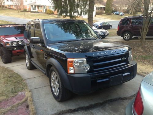 2006 land rover lr3 se suv 4.4l custom two tone seats excellent condition 73k