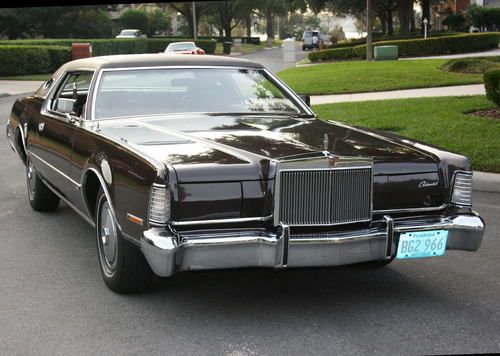 Absolutely mint original one owner -1973 lincoln mark iv  coupe -20k orig mi