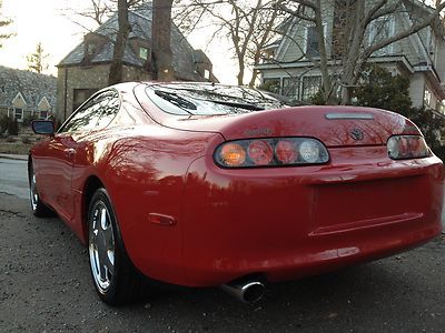 1993 toyota supra twin turbo sport coupe low miles adult driven mint leather new