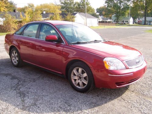 07 ford five hundred automatic loaded maroon best offer 4 door sedan 500 power