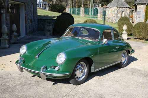 1961 porsche 356b 1600 super coupe - matching numbers
