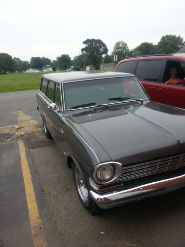 1964 chevy ll wagon hotrod streetrod nice