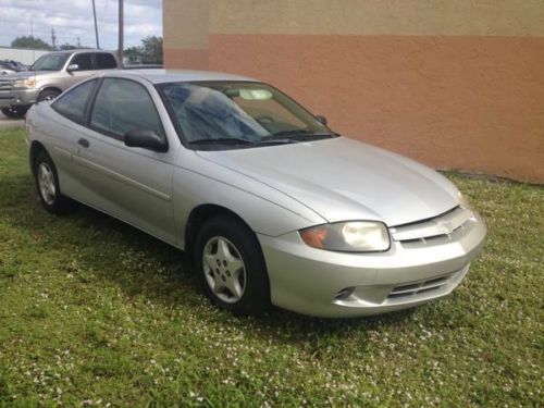 2003 chevy cavalier ,silver,great condition