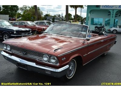 Bronze 1963  american classic ford galaxie xl 500 convertible 390ci must see