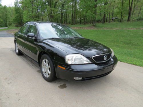 2001 mercury sable! leather! loaded! no reserve!!