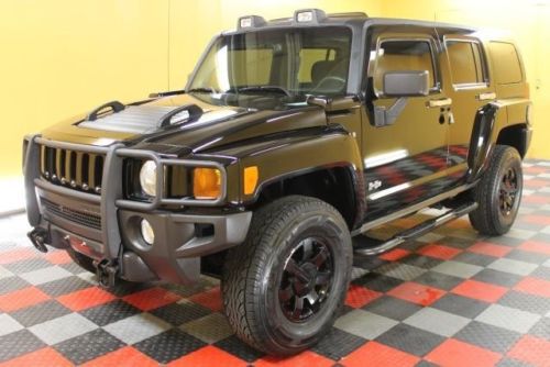 4wd 3.7l hummer h3, bluetooth, sunroof, cruise control, chrome grill