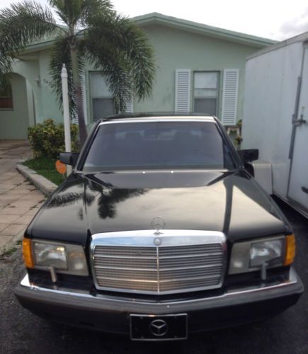 1990 mercedes benz 560 sel5.6l v8 4-speed automaticgas, not diesel