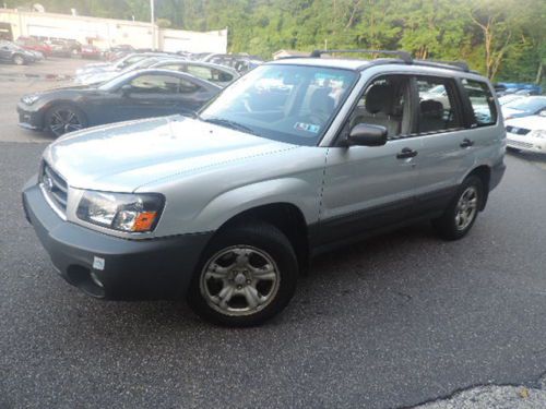 2003 subaru forester, no reserve,one woner,looks and runs great.