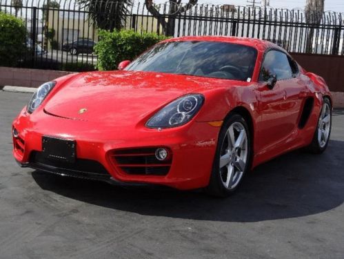 2014 porsche cayman damaged repairable salvage fixable only 3k miles! must see!