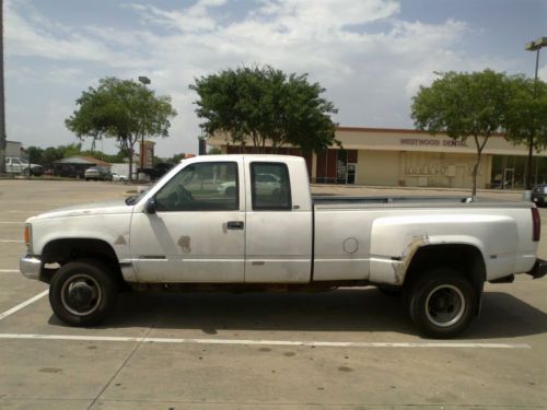 Chevrolet cheyanne extended cab 3500 dually 1998 turbo diesel