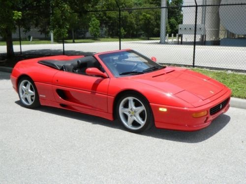 1996 355 6 speed manual stick 360 430 458 550 575 599 612 rosso corsa red