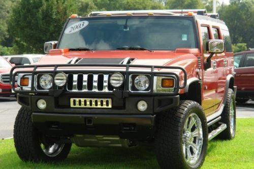 2003 hummer h2 very low miles chrome package air suspension excellent
