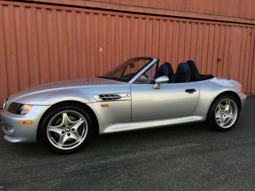 1998 bmw z3 m roadster convertible 2-door 3.2l rare 1 of 22 only 7k miles!!!