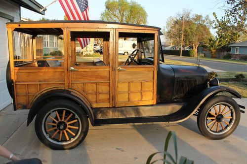 1926 ford: model t woody
