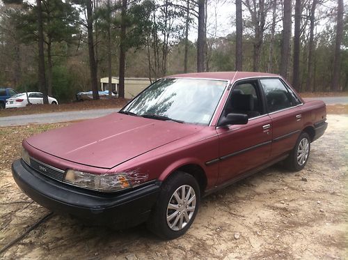 1989 toyota camry  4-door 2.0l  very dependable and gas saver   "" no reserve ""