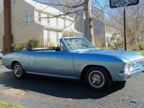 1965 chevy corvair monza convertible..beautiful condition!!