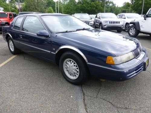 1993 mercury cougar xr-7 5.0l ho v8 - blue - 105,890 miles!!