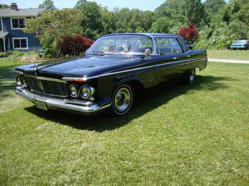 1963 chrysler imperial crown 80,800 miles 413 340 hp rare unrestored 4 door