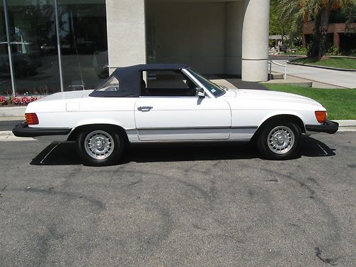 1979 mercedes 450sl california convertible/ roadster low miles high bid wins