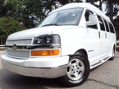 Chevrolet express southern coach low miles van automatic gasoline engine, vortec
