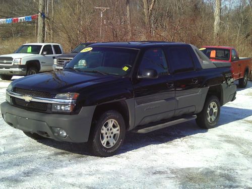 2002 chevy avalanche - 4x4 - z-71 - loaded - leather- sunroof - all power