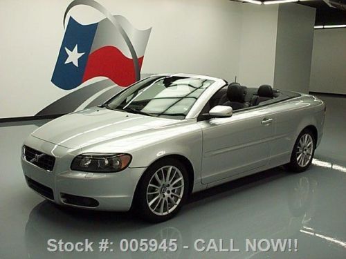 2006 volvo c70 t5 convertible htd leather dynaudio 65k texas direct auto