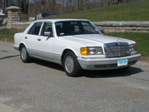Beautiful 1991 mercedes benz 350sd turbo diesel with rebuilt 3.0 litre engine