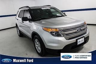 13 ford explorer 3 row suv cloth seats, certified preowned, we finance!