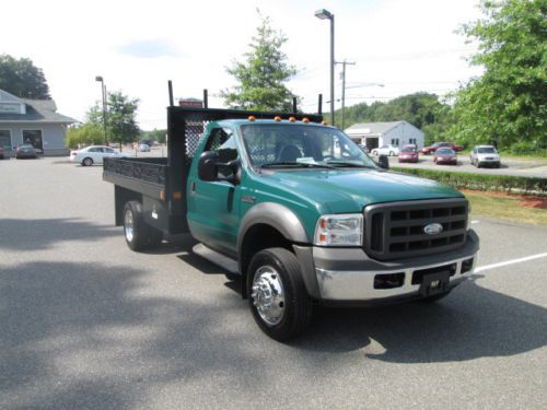 2005 ford f-550 4wd diesel 87k at ac 6 new tires service records never plowed ct
